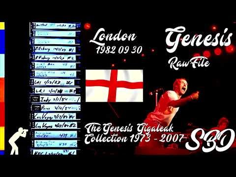 GENESIS *1982 09 30 * LONDON * HAMMERSMITH ODEON * THREE SIDES LIVE TOUR * ENGLAND (Audio Raw File)