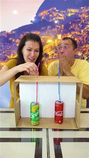 Guess the Drink Blindfolded 😳 We Were NOT Ready 😂 #shorts