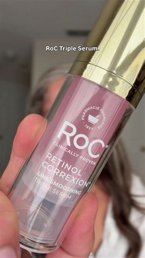 RoC Line Smoothing Triple Serum review: Clinical retinol PDRN Hyaluronic B5