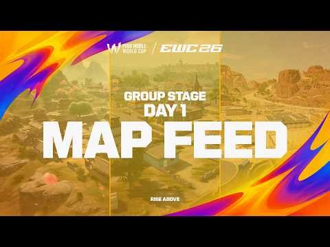 [MAP] PMWC at EWC 26 Group Stage D1 | GROUP A | PUBG MOBILE WORLD CUP at 2026 ESPORTS WORLD CUP