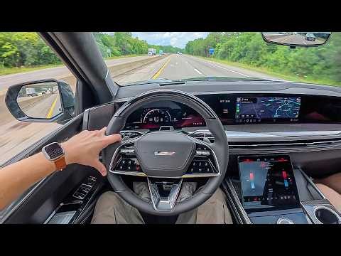 2026 Cadillac Escalade V - My Bachelor Party Road Trip in The 682hp V8 SUV