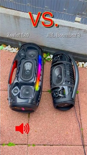 ZEALOT S89 VS. JBL BOOMBOX 3 BASS TEST !!! #jbl #speaker #satisfying #zealot #bass