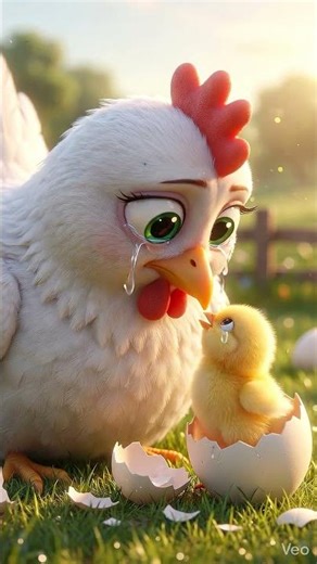 Angry Giant Chicken Rampage! 🐔 #funny #animation