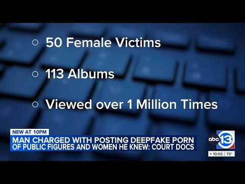 Texas man accused of taking photos of women he knew and public figures and turning it into AI porn,
