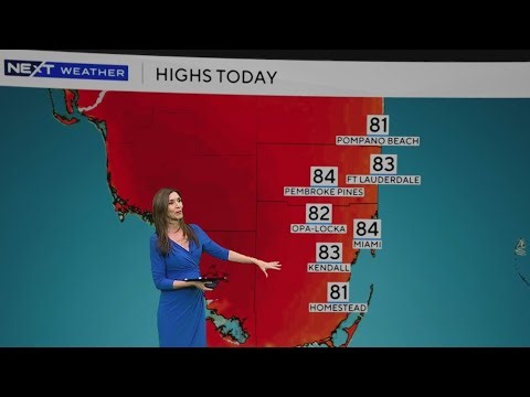 Summerlike weather getting set to push into South Florida this weekend