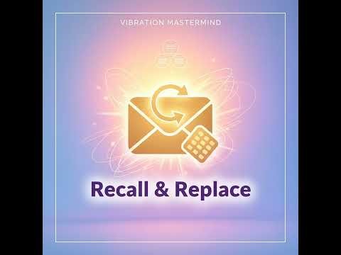 Recall & Replace: Three Fast Repairs for a Sent Message