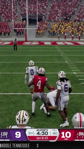Ohio State Ja'Kobi Jackson highlight vs LSU - College football 27