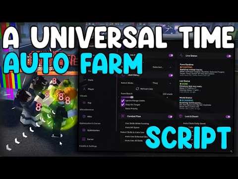 [🏹URYU] A Universal Time OP Script Auto Farm, Unlock URYU & Kill Aura - Roblox 2026