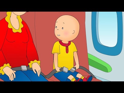 Caillou prend l’avion | Dessins animés pour enfants | Caillou en Français