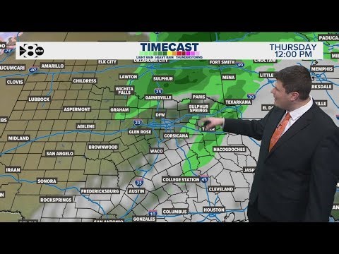 DFW Weather: Warm temperatures in North Texas to start to work week