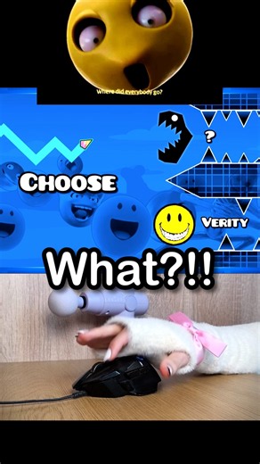 Can I Beat The IMPOSSIBLE Verity Monster Path In Geometry Dash? 🤔 #shorts #geometrydash #challenge