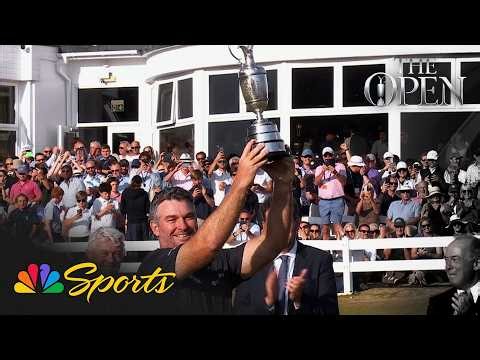 Ryan Fox receives Claret Jug for Open Championship win at Royal Birkdale |  NBC Sports