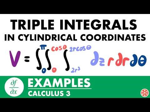 Triple Integrals in Cylindrical Coordinates Examples | Calculus 3 - JK Math