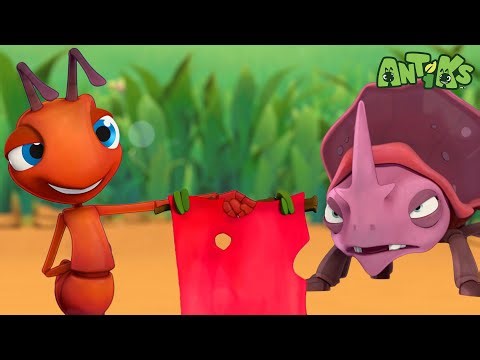 Beetle's Big Bad Temper! 😡 | Antiks 🐜 | Funny Cartoons for Kids