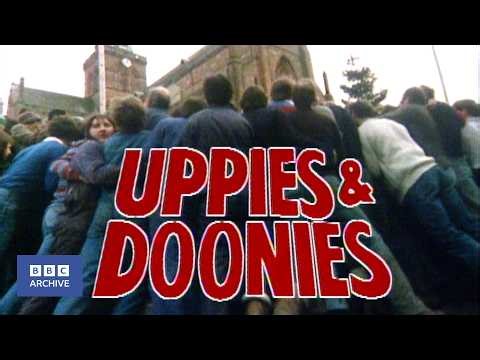 1981: Uppies versus Doonies in Kirkwall | Spectrum | Niche Sports | BBC Archive