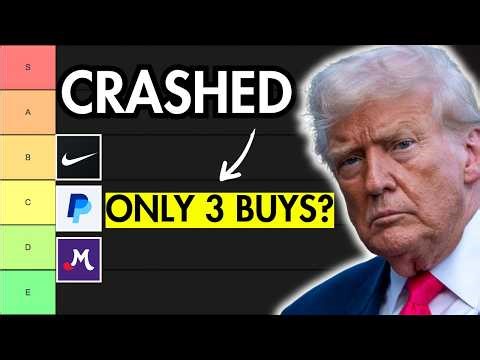 I Ranked 10 Crashed Stocks — Only 3 Are Buys