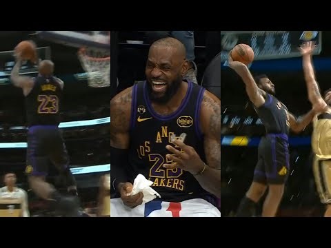 LeBron puts on a SHOW with INSANE dunks vs Wizards then Bronny dunks after 🔥