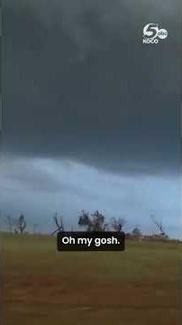 "Worst-case scenario': Video shows a giant tornado that tracked south of Enid