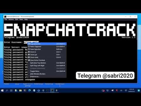 SnapchatCrack v1.5 Tool ‪@snaphackers‬
