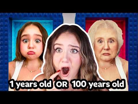 I Played OLD or YOUNG Would You Rather.. BUT It Actually HAPPENS..!