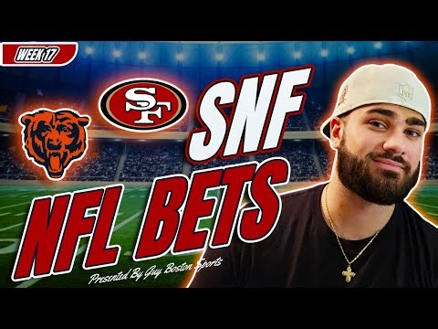 Bears vs 49ers Sunday Night Football Picks | FREE NFL Bets, Predictions, and Player Props!