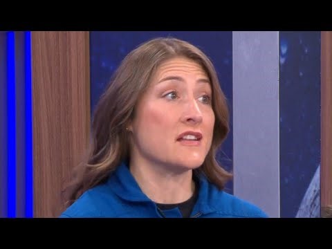 Artemis' Christina Koch says real heroes are "people on the ground" working on mission