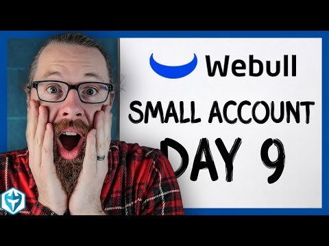 I'M RED on Day 9 of Day Trading with $2,000 at Webull