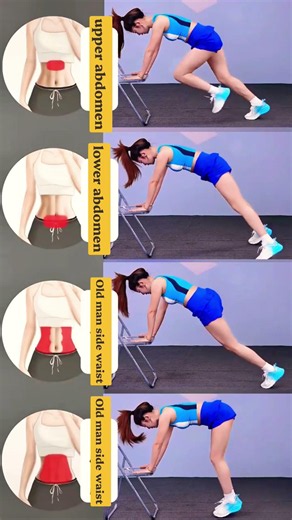 Lose belly fat with just four exercises using a chair at home