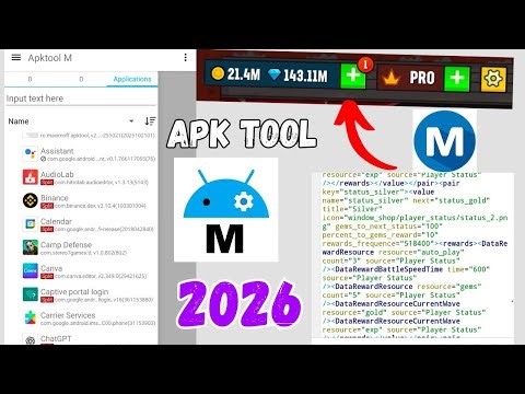 How To Download And Use Apk Tool M | No Root Android | New Video 2026