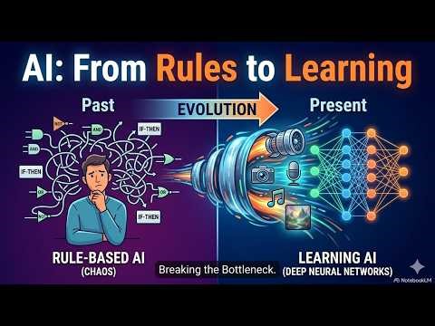 AI From Rules to Learning | What if AI didn’t just follow rules… but actually learned on its own?
