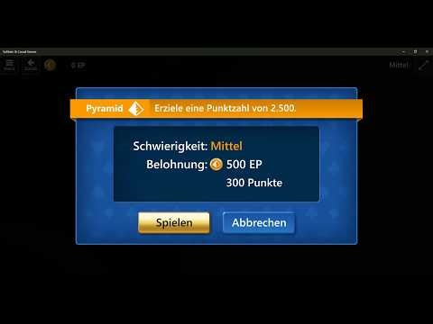 Microsoft Solitaire Collection, Pyramid Medium, March 25, 2026, Daily Challenges