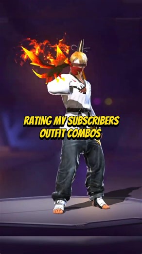 RATING 💯 MY SUBSCRIBERS 👑 OUTFIT COMBOS 🔥 FREE FIRE 🔥