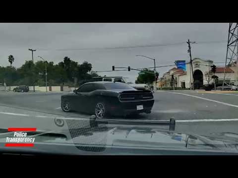 Dodge Challenger Almost Gets Away From CHP in Compton