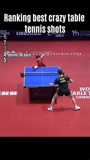 Unbelievable Table Tennis Skills You Must See