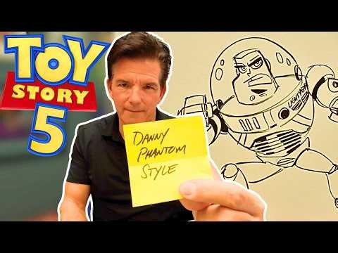 Drawing TOY STORY styles against my WILL!