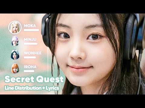 ILLIT - Secret Quest (Line Distribution + Lyrics Karaoke) PATREON REQUESTED