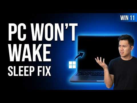 Fix Windows 11 Sleep Mode Not Waking Up Issue | Step-by-Step Guide