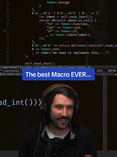 The best Macro EVER... #python #java #vim #softwareengineer #programming