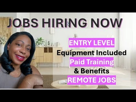 Immediate Hire | Entry Level Remote Jobs | Paid Training | No Experience Needed | WFH