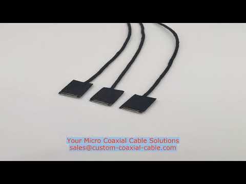 50 ohm ribbon cable for ADAS camera 10M flex IPEX 20634-210T-02 20790-060E-01 Wearable Infusion Pump