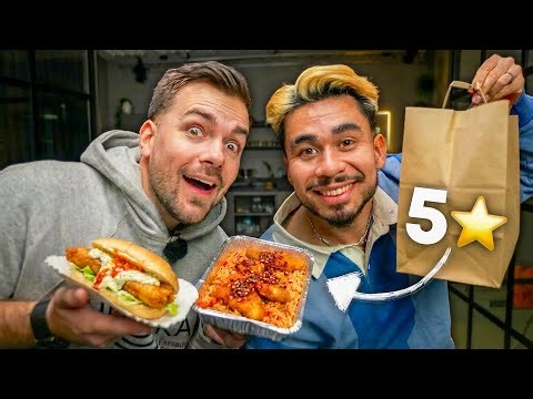 Wir bestellen bei den BESTBEWERTETEN Restaurants 🤤🍽️