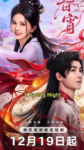 Top 10 Historical Romance Chinese Dramas 2026 #springnight #cdrama #fyp #top10 #viral #shorts
