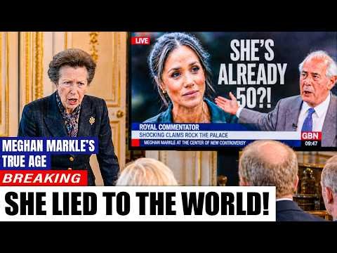 Princess Anne CRUSHES Meghan After Tom Bower REVEALS Her True Age LIVE On TV – Palace ERUPTS!