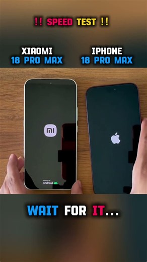 🚀⚡ XIAOMI 18 PRO MAX VS IPHONE 18 PRO MAX SPEED TEST!!