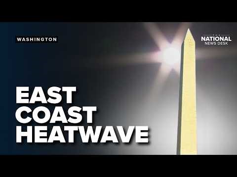 Staggering TEMPS hit East Coast as region braces for early HEATWAVE