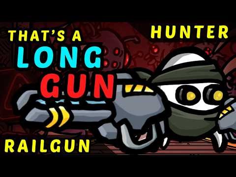 UNTOUCHABLE - Hunter Railgun - Brotato Nightmare All Pain No Gain