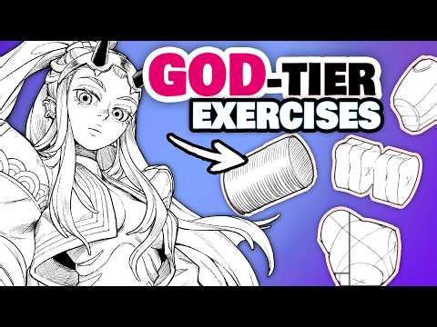 These 12 exercises will 12X your lineart quality 🤩