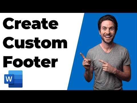 How To Create Custom Footer [Easy Step-By-Step Guide]