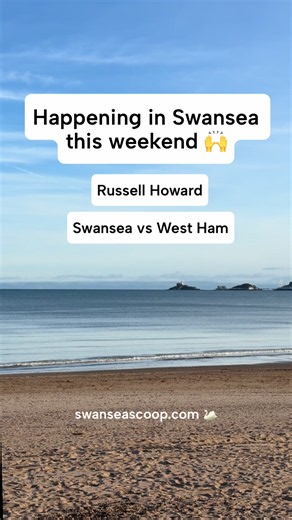 What’s happening in Swansea this weekend? 🦢 Saturday 🎤 Russell Howard at @arenaabertawe ⚽️ Swansea vs West Ham @swansofficial 🎶 @frequentsounds Presents Natural Grooves @swanseaobservatory 🪩 @martinjkemp Afternoon Fever! @thepattiswansea 🔭 Exploring the Planets @orielscience Sunday 🎲 Swansea Card Show at @lcswansea #swansea #mumbles #gower
