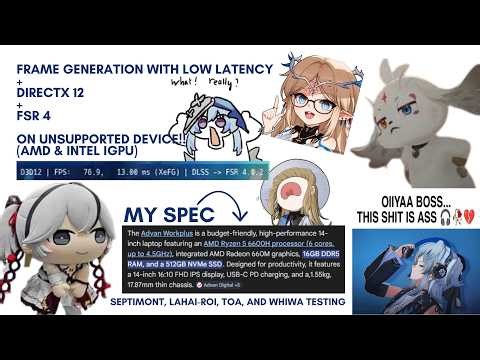 (4 MIN INSTALLATION + ALL CONTENT TEST) How To Play Wuthering Waves on Low End Spec With Optiscaler